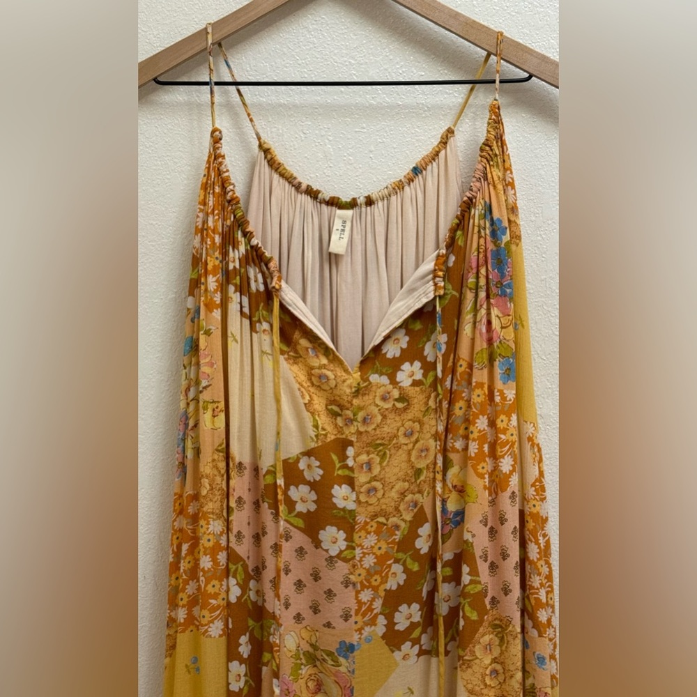Spell Freda Maxi Dress in Amber Size Small - Picture 2 of 14